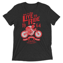 Load image into Gallery viewer, Watchill’n ‘Live To Ride’ Unisex Short sleeve t-shirt (Red) - Watchill&#39;n