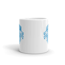 Load image into Gallery viewer, Watch Hill &#39;Paddle Board Club&#39; Ceramic Mug - (Lt. Blue) - Watch Hill RI t-shirts with vintage surfing and motorcycle designs.