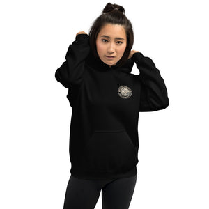 Watchill’n ‘Riders Club’ Unisex Hoodie - Watch Hill RI t-shirts with vintage surfing and motorcycle designs.