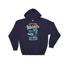 Load image into Gallery viewer, Watchill&#39;n &#39;Surf&#39;s Up&#39; - Hoodie (Khaki/Blue) - Watchill&#39;n