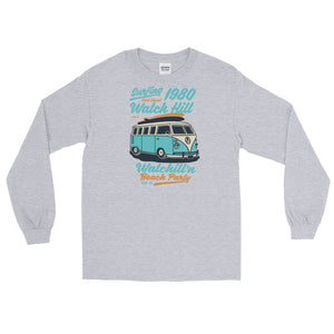 Watchill'n 'Beach Party' - Long-Sleeve T-Shirt (Turquoise) - Watchill'n