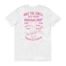 Load image into Gallery viewer, Watchill&#39;n &#39;Ride the Swell&#39; - Short-Sleeve Unisex T-Shirt (Pink) - Watchill&#39;n