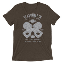 Load image into Gallery viewer, Watchill’n ‘Built Not Bought’ Unisex Short sleeve t-shirt (Grey) - Watchill&#39;n