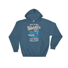 Load image into Gallery viewer, Watchill&#39;n &#39;Surf&#39;s Up&#39; - Hoodie (Khaki/Blue) - Watchill&#39;n