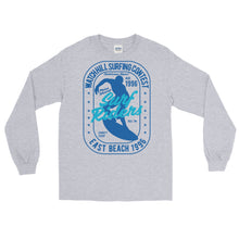 Load image into Gallery viewer, Watchill&#39;n &#39;Surf Rider&#39; - Long-Sleeve T-Shirt (Navy) - Watchill&#39;n