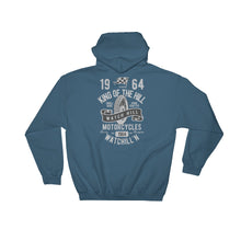 Load image into Gallery viewer, Watchill&#39;n &#39;King of the Hill&#39; - Hooded Sweatshirt (Grey) - Watchill&#39;n