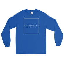 Load image into Gallery viewer, Watchill&#39;n &#39;Box Logo&#39; - Long Sleeve T-Shirt (White) - Watchill&#39;n
