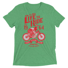 Load image into Gallery viewer, Watchill’n ‘Live To Ride’ Unisex Short sleeve t-shirt (Red) - Watchill&#39;n