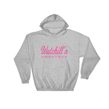 Load image into Gallery viewer, Watchill&#39;n &#39;Coordinates&#39; Logo - Hoodie (Grey) - Watchill&#39;n