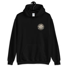 Load image into Gallery viewer, Watchill’n ‘Riders Club’ Unisex Hoodie - Watch Hill RI t-shirts with vintage surfing and motorcycle designs.