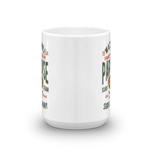 Load image into Gallery viewer, Watchill&#39;n &#39;Summer Surfing&#39; Ceramic Mug - (Green/Terracotta) - Watch Hill RI t-shirts with vintage surfing and motorcycle designs.