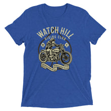 Load image into Gallery viewer, Watchill’n ‘Riders Club 2’ Unisex Short sleeve t-shirt (Creme/Dk Grey) - Watchill&#39;n