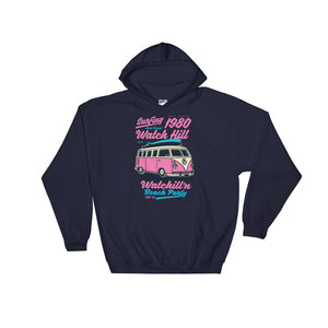 Watchill'n 'Beach Party' - Hoodie (Pink) - Watchill'n