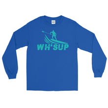 Load image into Gallery viewer, Watchill&#39;n &#39;WH-SUP Paddle Boarding&#39; - Long Sleeve T-Shirt (Turquoise) - Watchill&#39;n